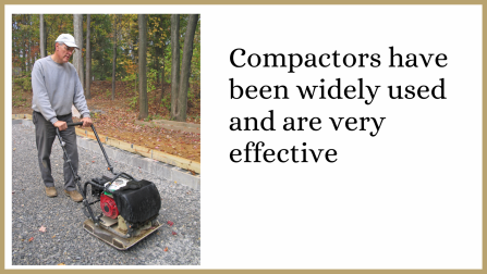 Using a compactor