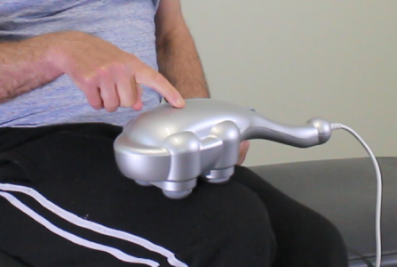 Quad head massager: easy to use