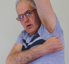 Posterior scapular muscles trigger point therapy
