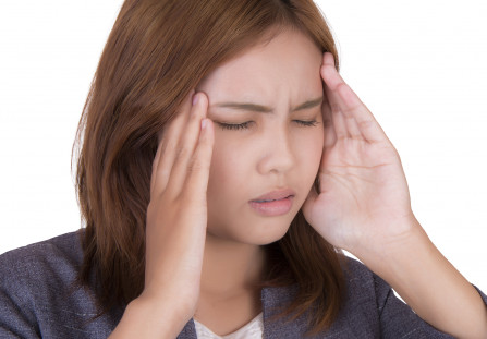 Using pressure points for headaches