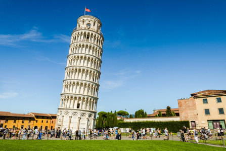 Balance example: leaning tower of Pisa