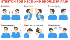 Neck and shoulder exercises