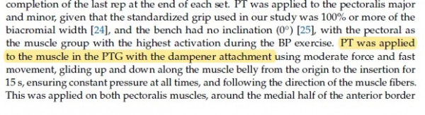Journal: damper attachment used