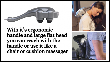 Using a DrGraeme Quad head Massager