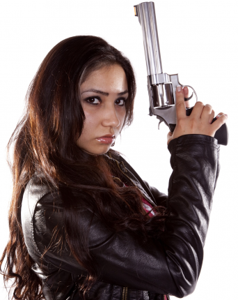 The gun shape as a marketing tool